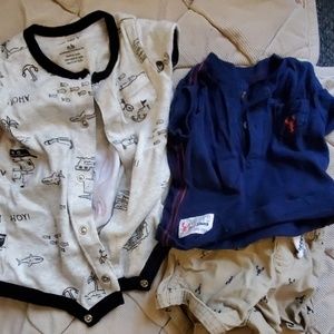 Carters newborn outfit set